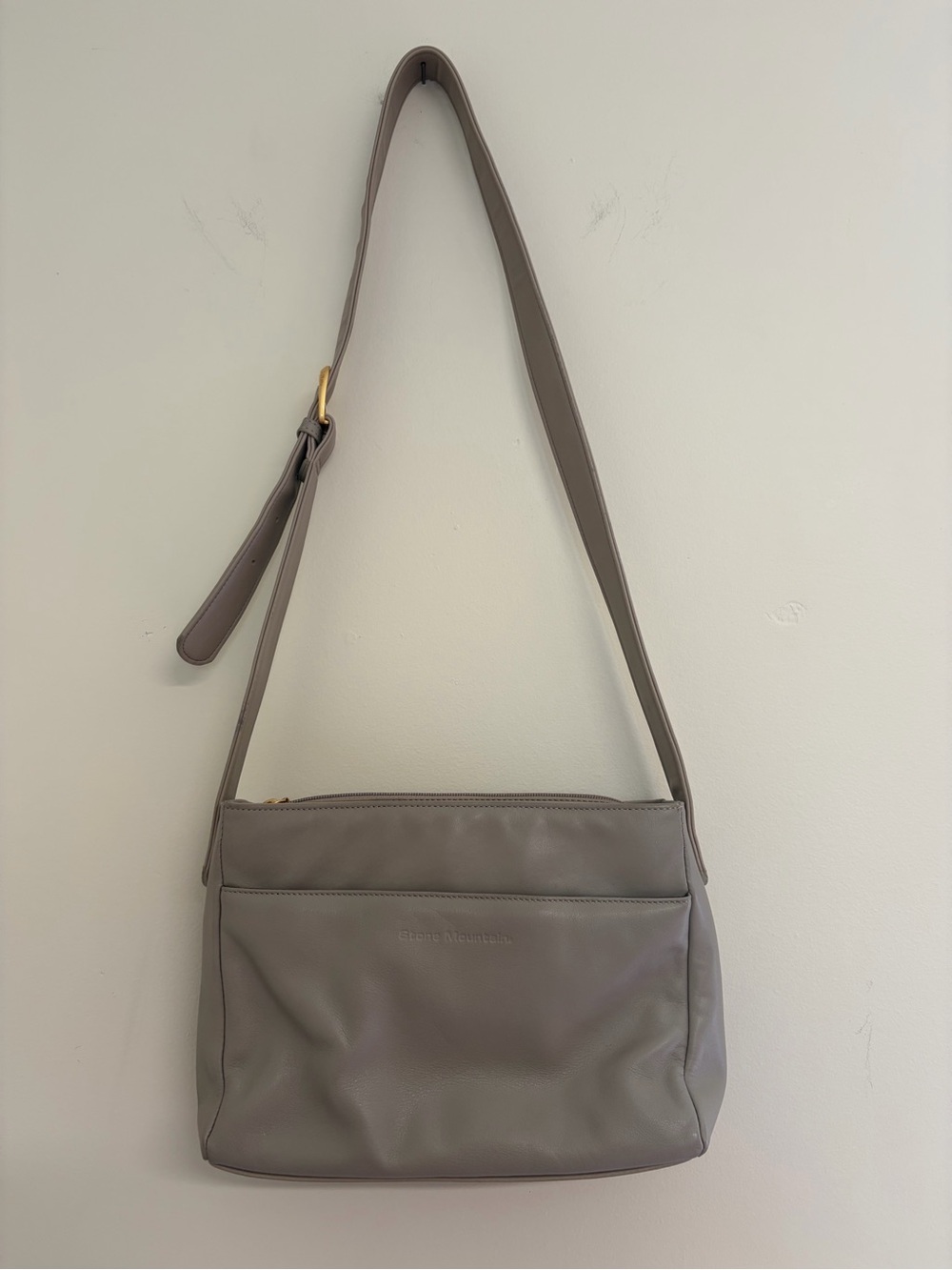 Stone Mountain Tan-Taupe Shoulder Bag